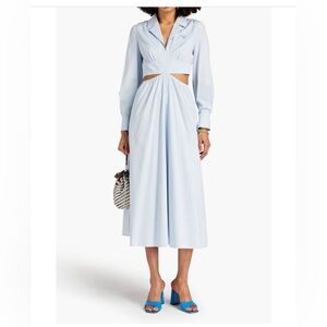 Self Portrait cut out midi dress